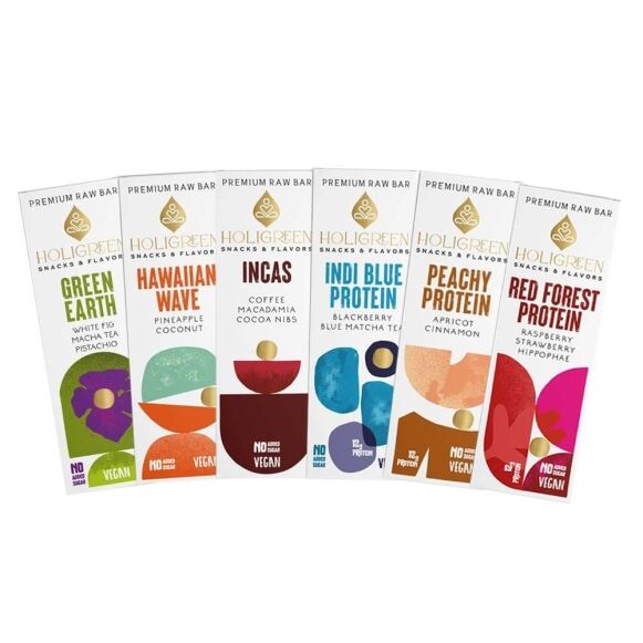 Holigreen Premium energy bar box 6 τεμάχια - Image 1