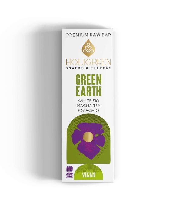 Ηoligreen Χειροποίητη Μπάρα Green Earth Raw Bar,60gr - Image 1