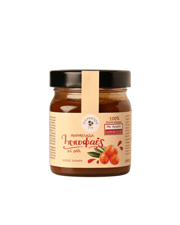 Μαρμελάδα Ιπποφαές με ρόδι χωρίς ζάχαρη - Image 1