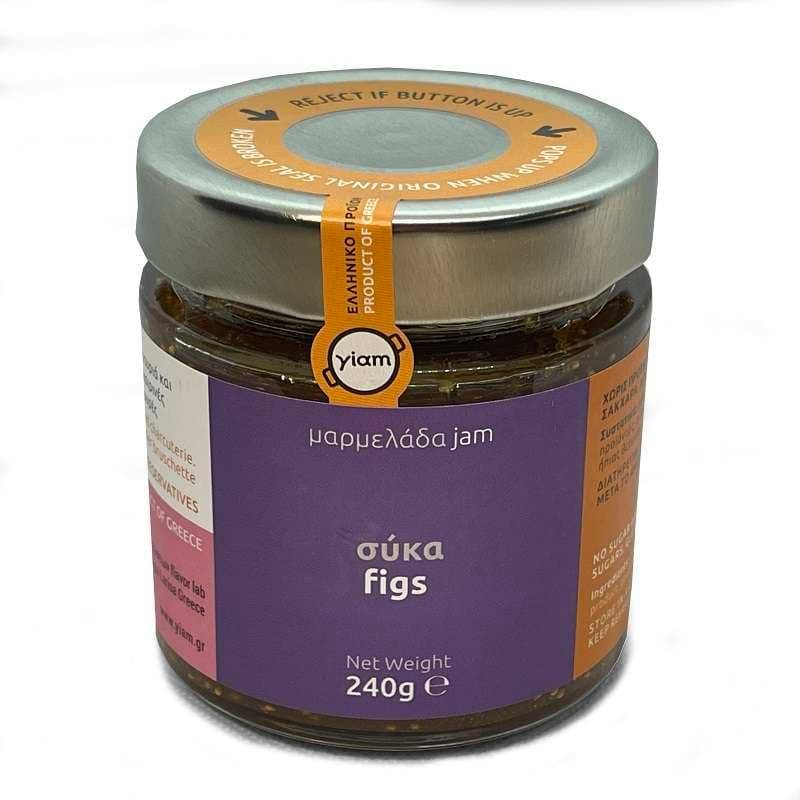 marmelada-syko-choris-zachari Μαρμελάδα Σύκο 240gr - Image 1
